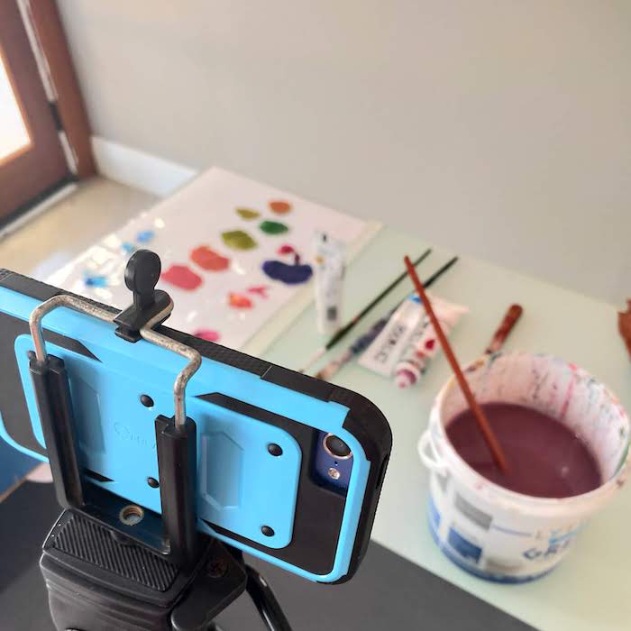 online course filming video